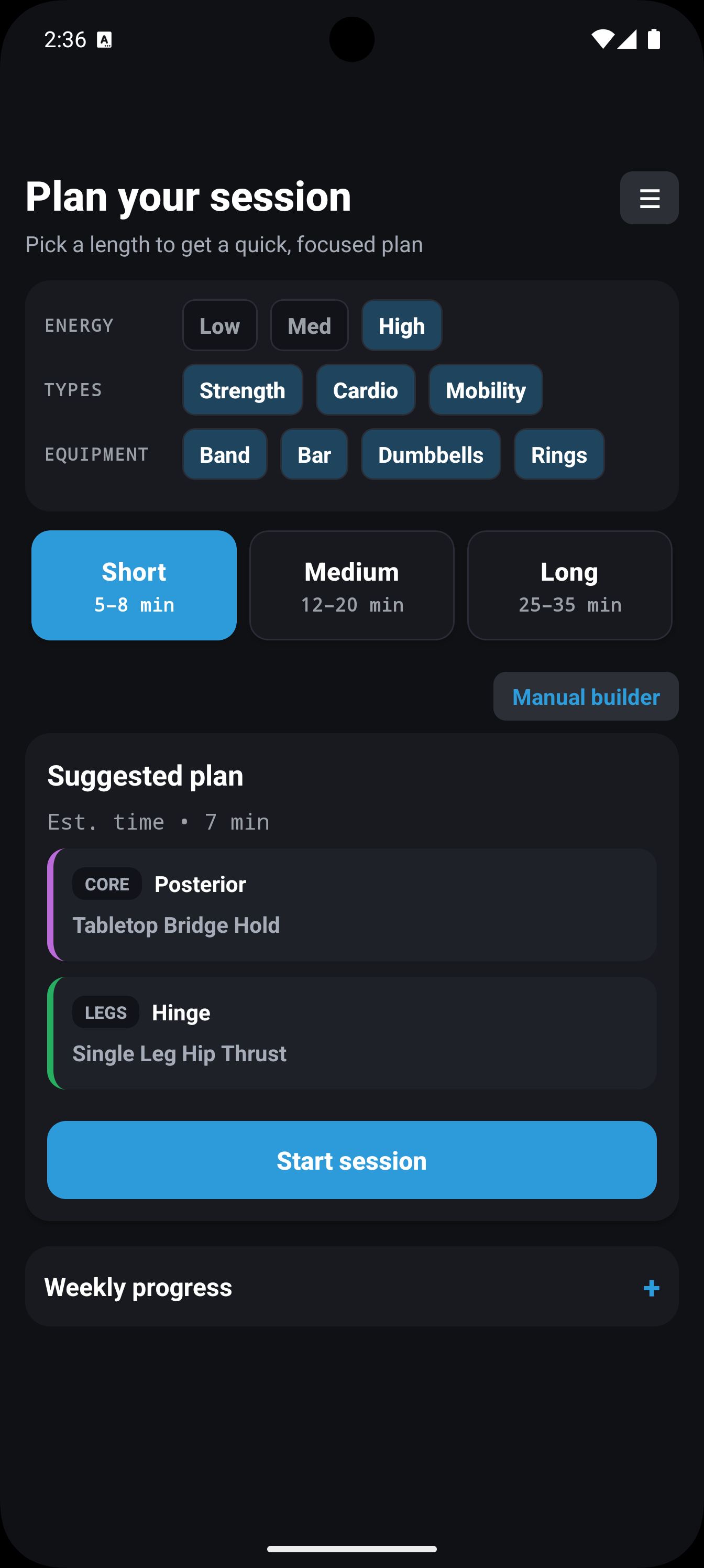 jact session planner phone screenshot